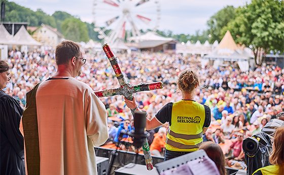 Festivalgottesdienst am Woodstock der Blasmusik