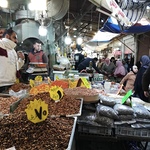 Am Markt in Amman gab es viel zu sehen, zu riechen und zu erleben.