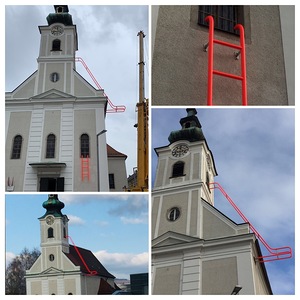 Kunst auf Kirche