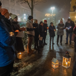 Beate Huemer lud gemeinsam mit dem Katholischen Bildungswerk am Hauptplatz ein