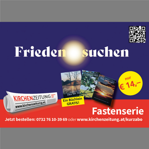 Fastenserie Friedensuchen