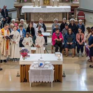 Ökumenisches Pfarrfest mit Beauftragungsfeier des Seelsorgeteams der Pfarrgemeinde Traun