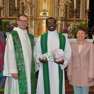 in der Pfarrkirche Eggelsberg