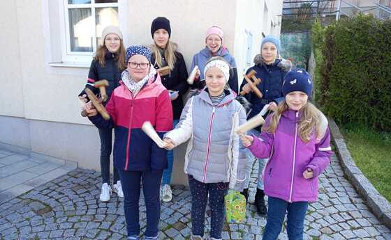 Ratschen gehen - gelebtes Brauchtum von unseren Ministranten