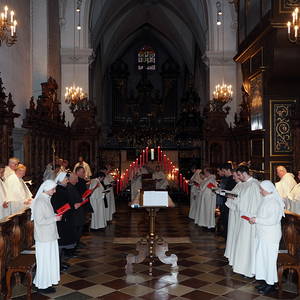 Trauermette in Stift Schlägl