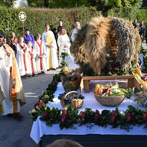 Segnung der Erntegaben