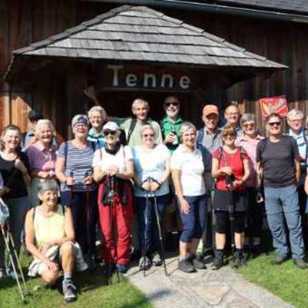 Gruppenbild vom Wandertag