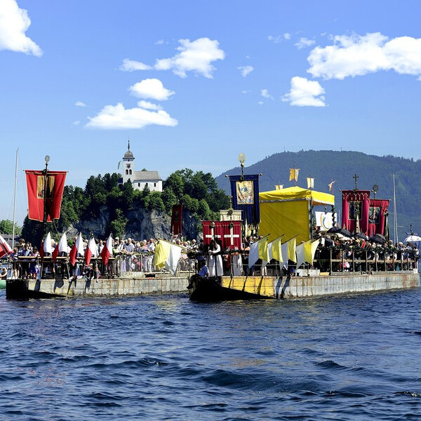 Fronleichnam am Traunsee