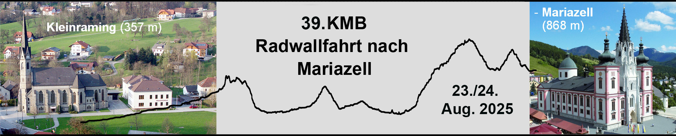 39. Radwallfahrt / Pfarre Kleinraming nach Mariazell