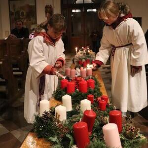 St, Quirinus feiert den Advent