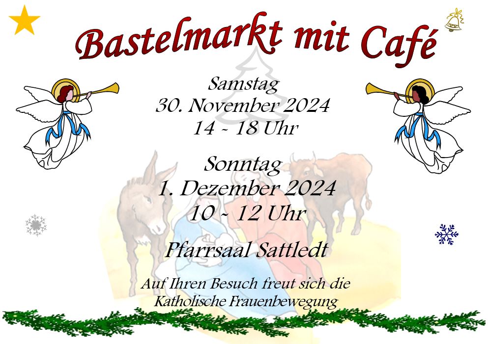 Bastelmarkt und Café