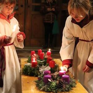 St, Quirinus feiert den Advent