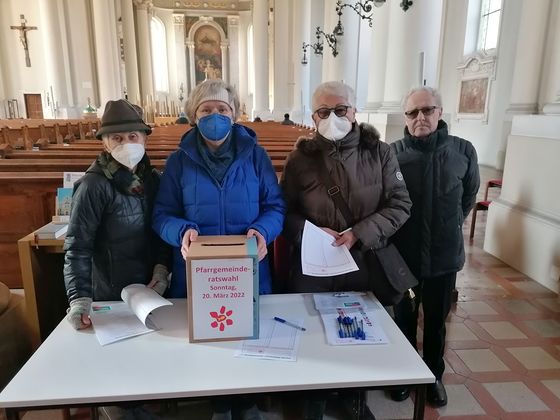 Pfarrgemeinderatswahl - So. 20. März 2022 / Christian Koller Wahlkommission