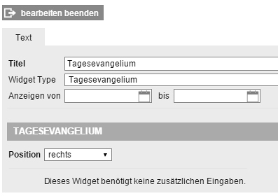 Widget erstellen