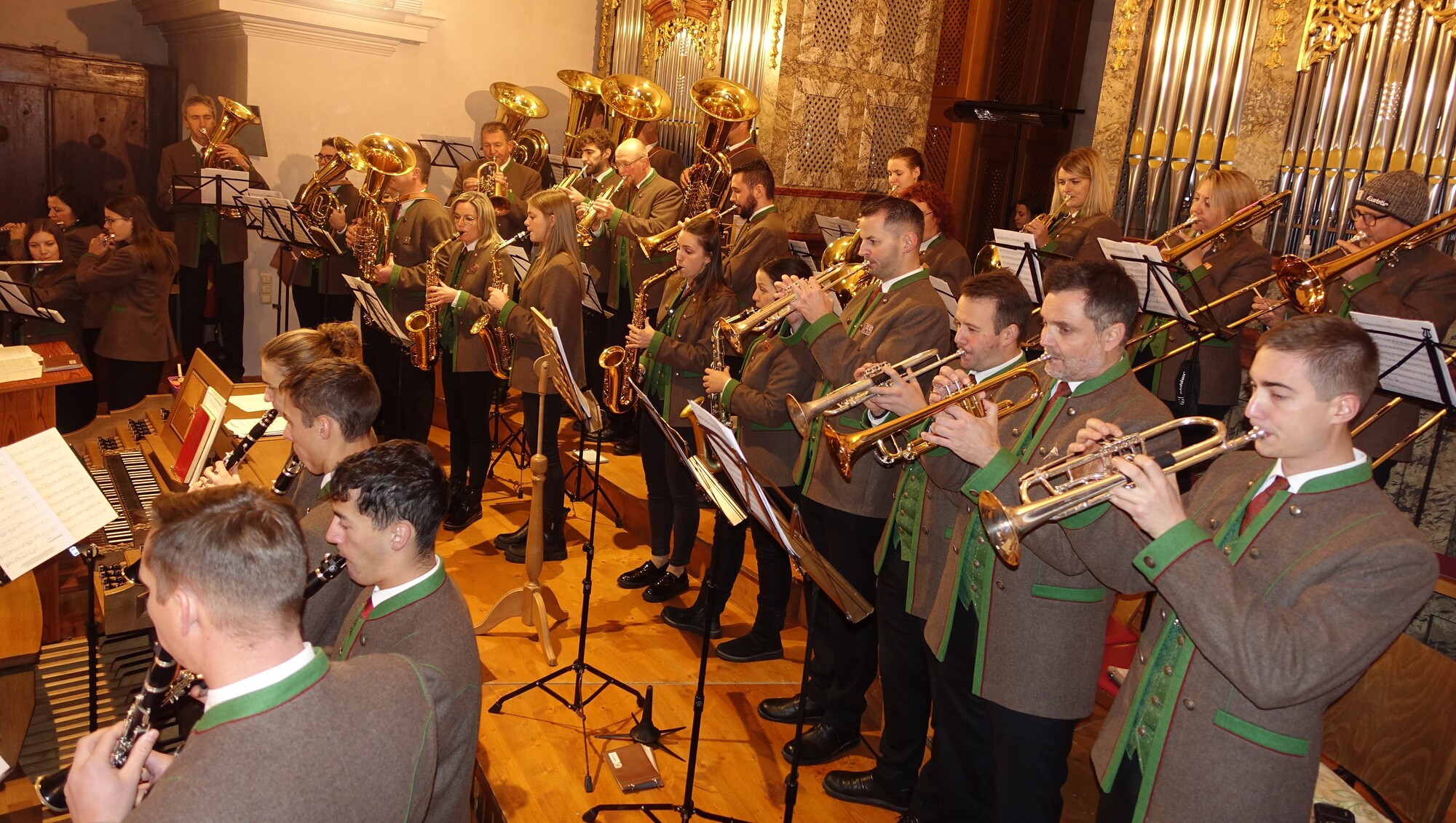 Messe zu Ehren der Heiligen Cäcilia in der Pfarrkirche Windischgarsten mit anschließender Jause für die Musiker*innen