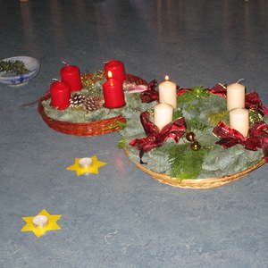 Adventkranzsegnung