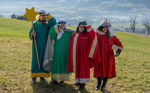 Sternsinger sind unterwegs in Kirchdorf