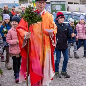 Palmprozession und Heilige Messe