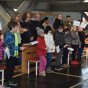 Vorstgellgottesdienst der Erstkommunionkinder am 11. März 2018