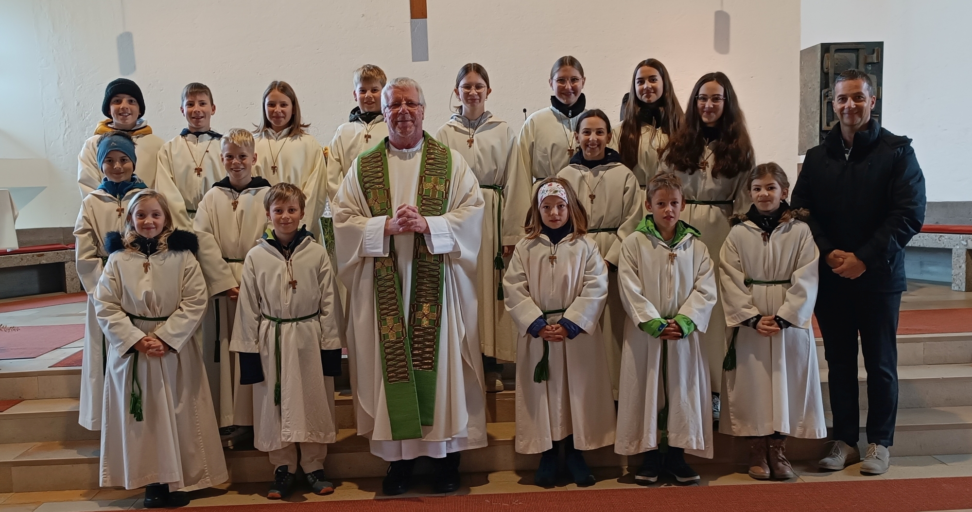 Ministrantenmesse / © Pfarrgemeinde St. Leonhard Desselbrunn 19.10.2025