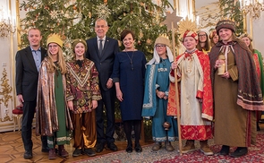 Empfang für österreichische Sternsingergruppen in der Hofburg