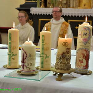 Patrozinium und Ehejubiläum in Eggelsberg