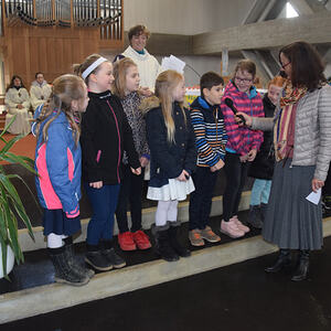 Vorstgellgottesdienst der Erstkommunionkinder am 11. März 2018