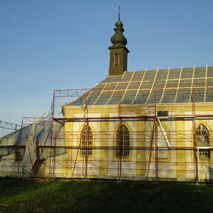 Renovierung Dach Doblkapelle 3. Tag 