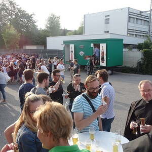 Abpfiff in der Brauerei Freistadt Juni 2018 zur Visitation 2018