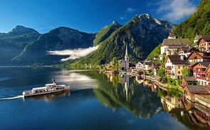 Die Kirche in Hallstatt ist einer der Konzertorte des Kirch'Klang Festivals Salzkammergut. 