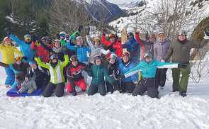 Schiwochenende der Dekanatsjugend Weyer auf der Planneralm