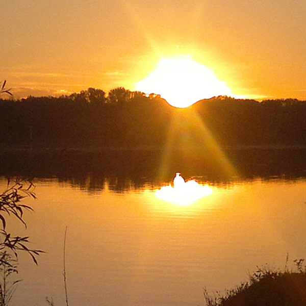 Sonnenuntergang am See