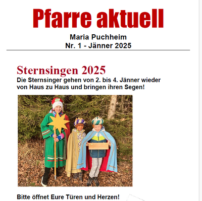 Pfarre aktuell 1-2025