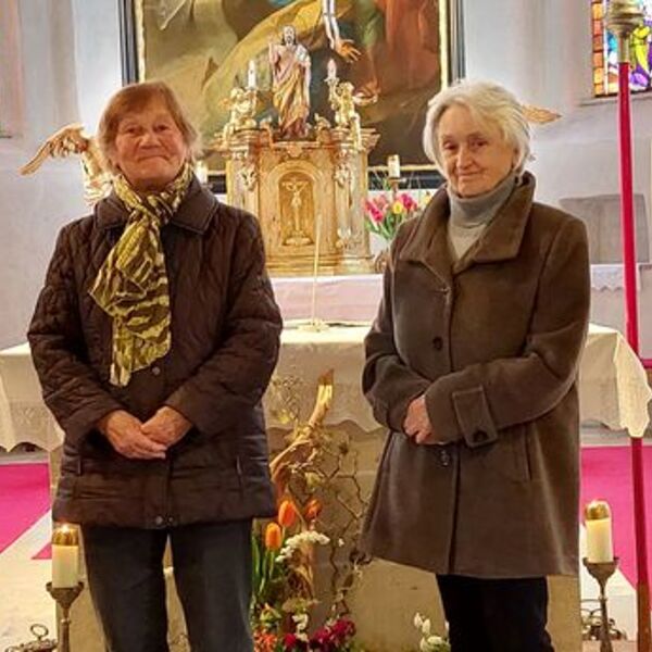 Gottesdienstleiterinnen Anni Fuchshuber und Anni Reumayr