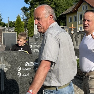 Hauptweg auf Rainbacher  Friedhof wird saniert