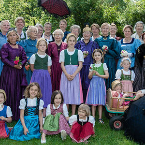 Dörnbacher Frauen auf dem Pöstlingberg