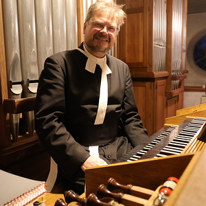 Organist Klaus Sonnleitner vom Stift St. Florian