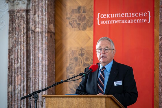 Helmut Obermayr, Mitbegründer der Ökumenischen Sommerakademie und ehemaliger langjähriger Landesdirektor des ORF-Landesstudios OÖ.