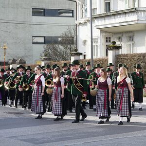 Wallfahrer aus Altötting in Mondsee