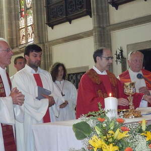 Pfarrfest und Priesterjubiläum P. Winklehner