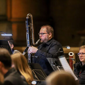 Anlässlich 100 Jahre Mariendom fand am 24. November 2024 ein Benefizkonzert des Landesjugendblasorchesters im Mariendom statt.