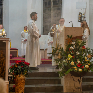 Festlicher Gottesdienst mit Pfarre P. Severin Kranabitl