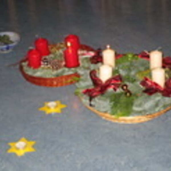 Adventkranzsegnung