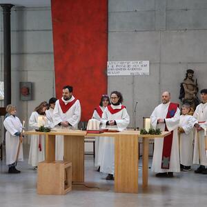 gemeinsamer Gottesdienst St. Quirinus und Marcel Callo