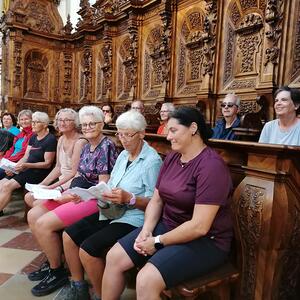 Abschluss in der Stiftskirche Schlägl