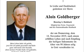 Alois Goldberger