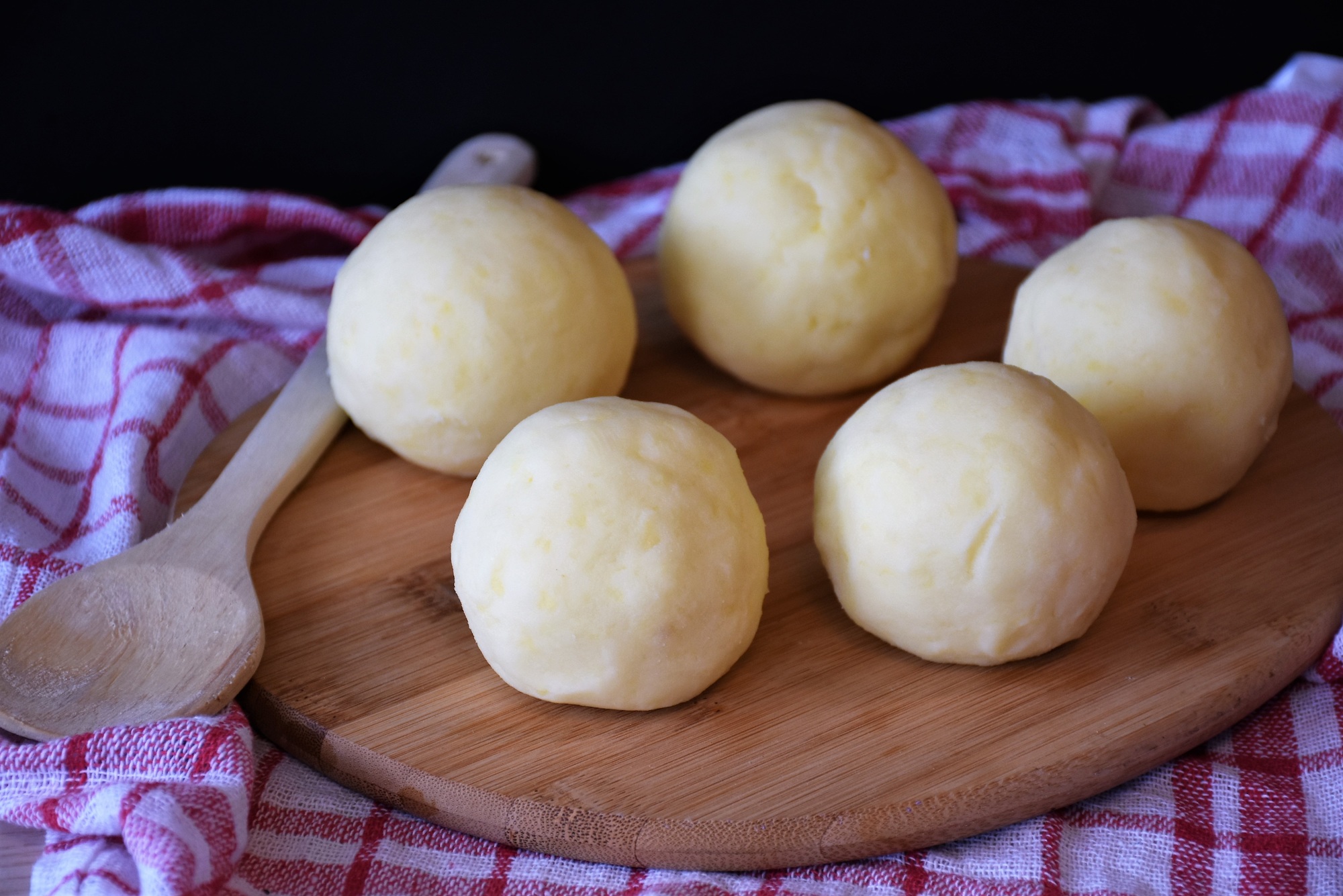 Selbstgemachte Knödel