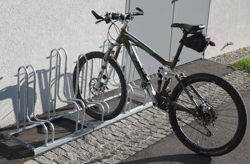 Neuer Radparkplatz beim Pfarrzentrum