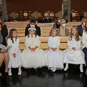 Erstkommunion für die hörschinger Erstkommunionkinder in der Pfarrkirche Marchtrenk