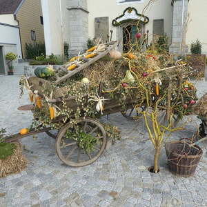 Erntedankfest der Pfarre Stroheim